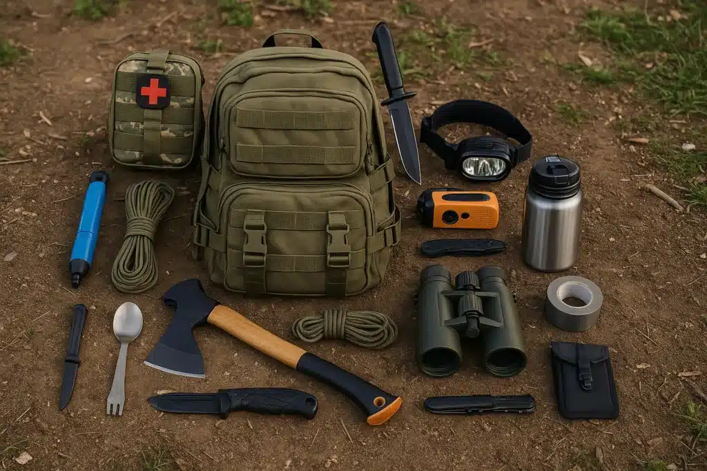 Matériel de survie sur sol